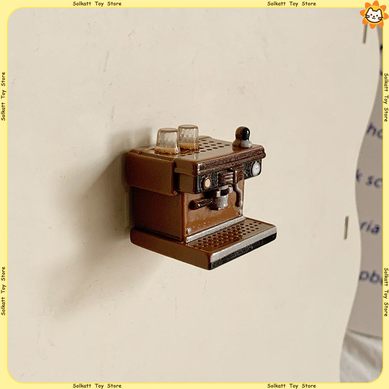 Vintage Coffee Equipment - Imán de nevera vintage estilo americano,