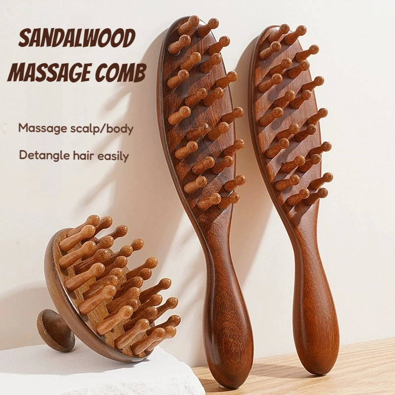 Group Head Brush - Peine de masaje de terapia de