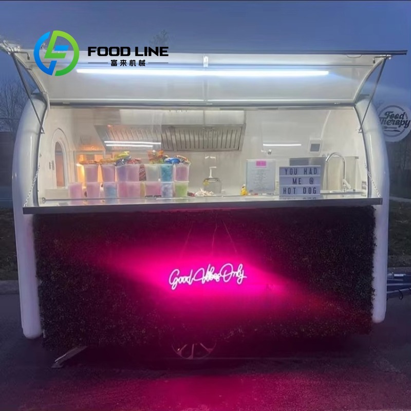 Coffee Equipment For Business - Remolque de Comida Móvil Personalizado y
