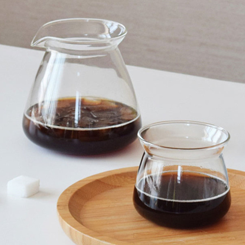 Coffee Equipment Pour Over - Nueva cafetera de cristal de 520ml,
