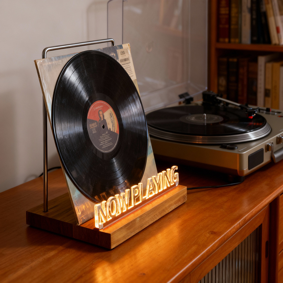 Coffee Equipment Rack - Soporte para Discos de Vinilo, Estante