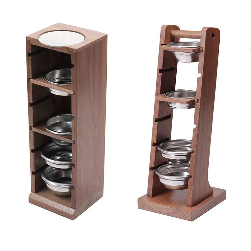 Coffee Equipment Rack - Estante de almacenamiento para tazón de