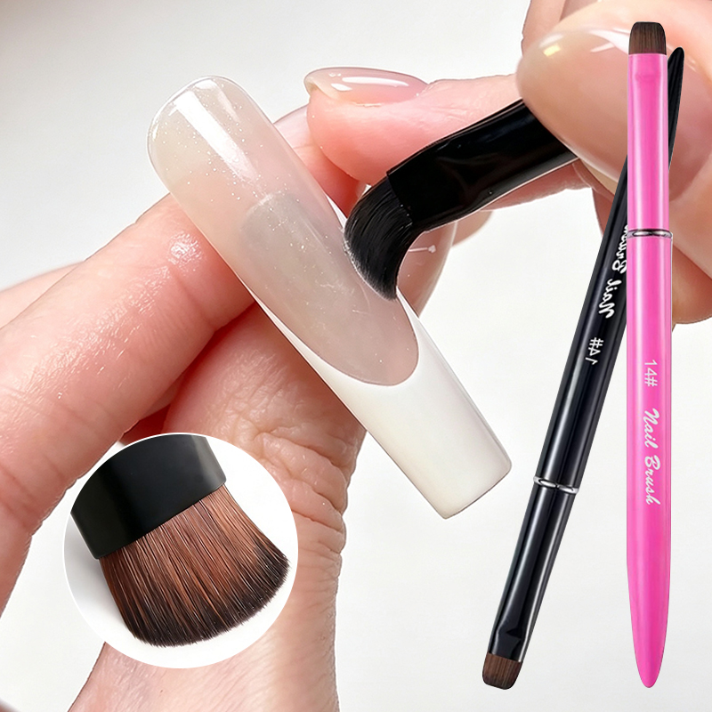 Group Head Brush - Nuevo cepillo para uñas francesas 3