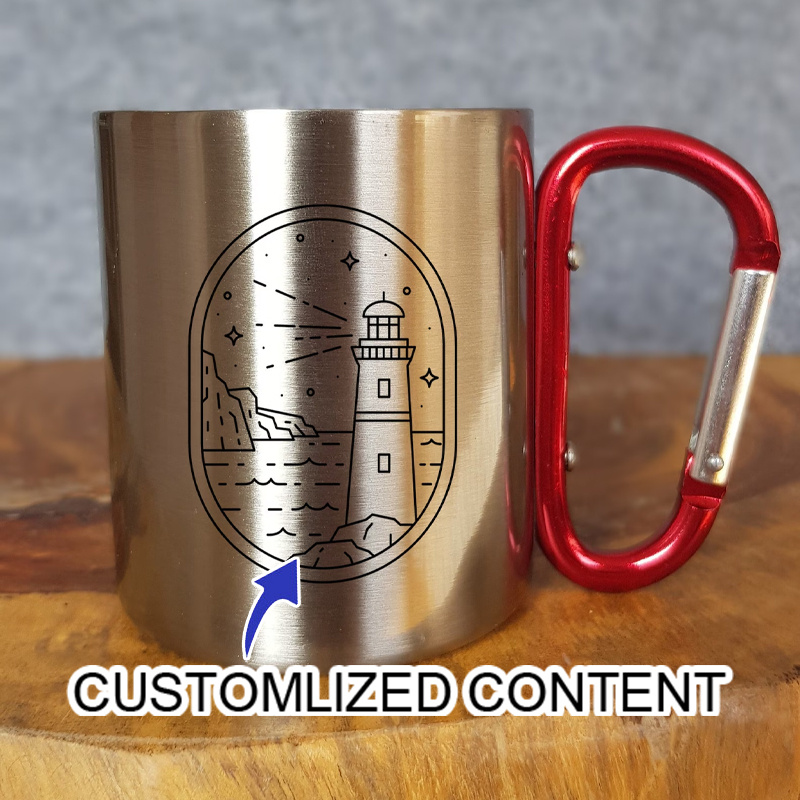 Coffee Equipment For Camping - Taza de camping de acero inoxidable