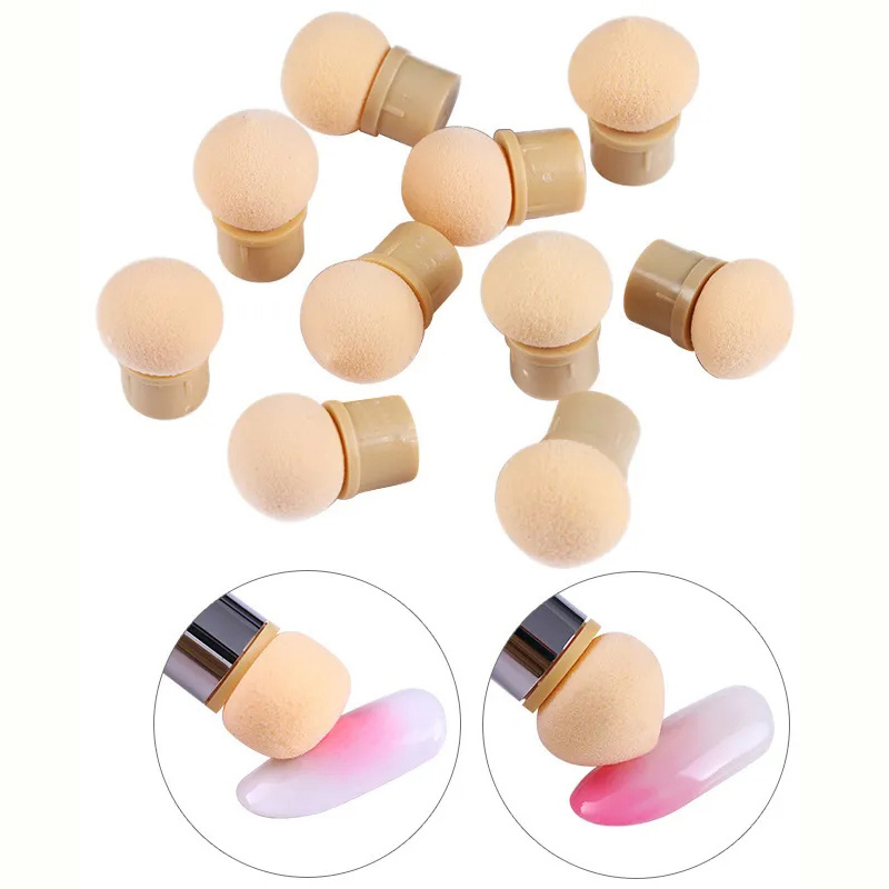 Group Head Brush - Cabezales de esponja de cabeza redonda