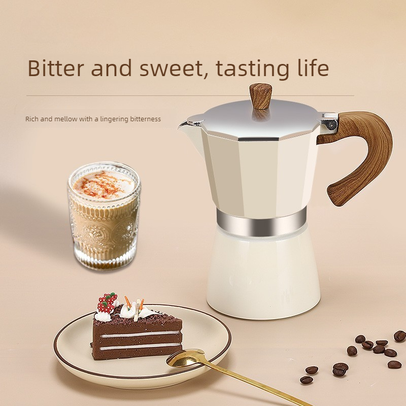 Vintage Coffee Equipment - Cafetera Moka de 150ml/300ml, Cafetera de
