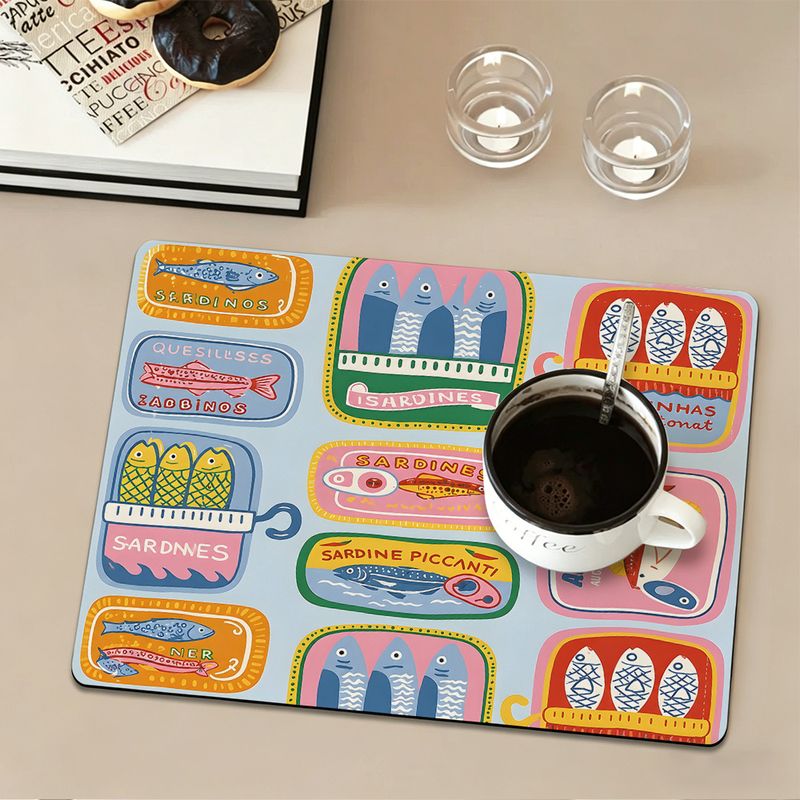Vintage Coffee Equipment - VIKAMA Alfombrilla de Drenaje Vintage con