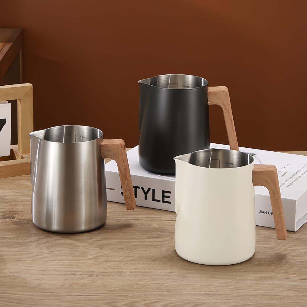 Jarra para espumar leche y caf - Coffee Equipment reseña y precio