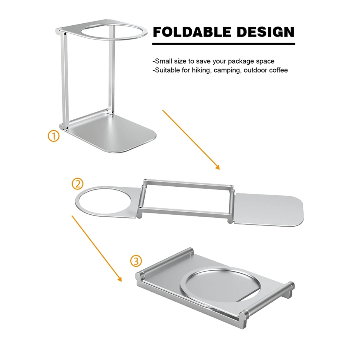 ABQR-Soporte plegable para got - Coffee Equipment Rack reseña y precio