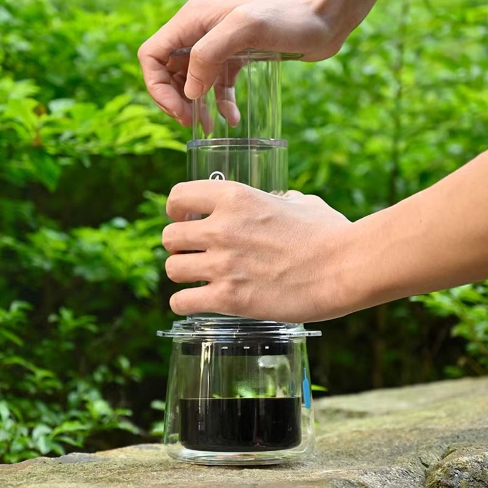 Cafetera Portátil Estilo Franc - Coffee Equipment For Camping reseña y precio