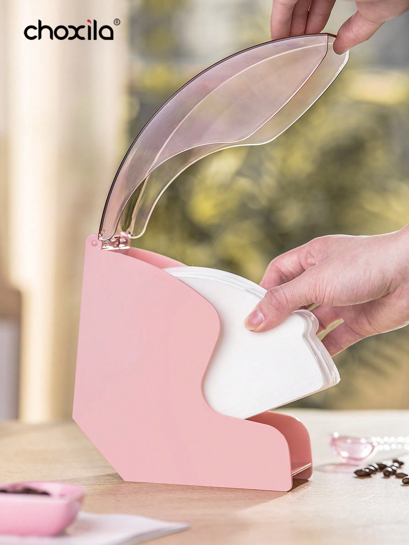 Soporte para filtro de café, c - Coffee Equipment Rack reseña y precio