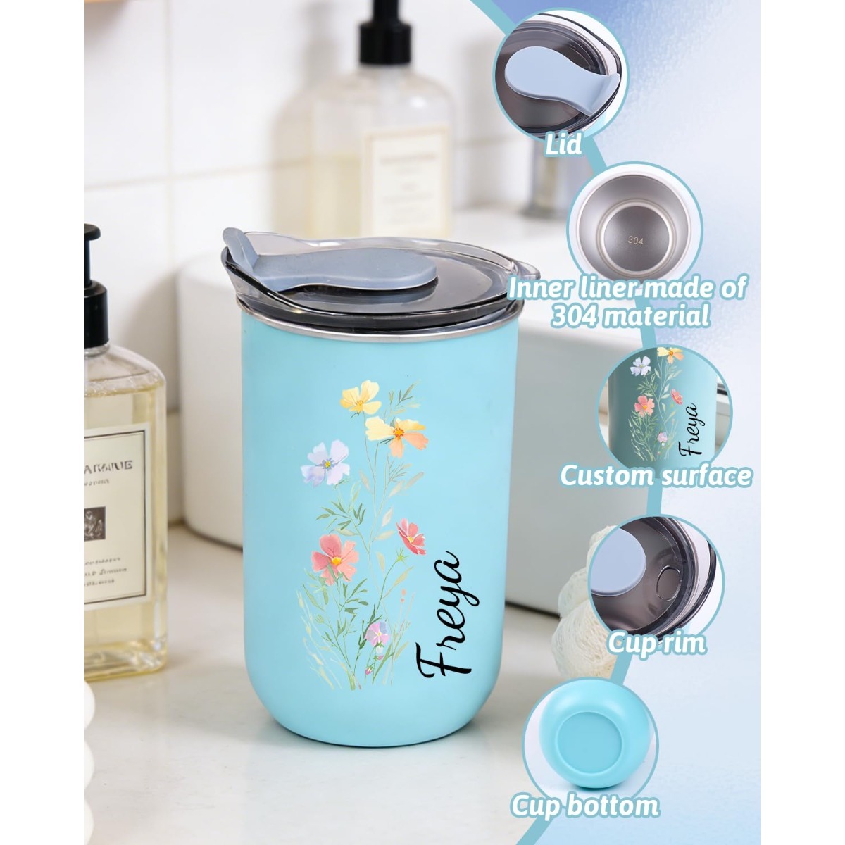 Taza de café personalizada de  - Coffee Equipment For Camping reseña y precio