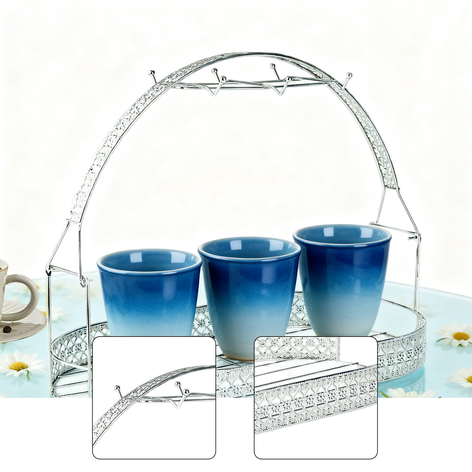 Estante creativo para tazas, s - Coffee Equipment Rack reseña y precio