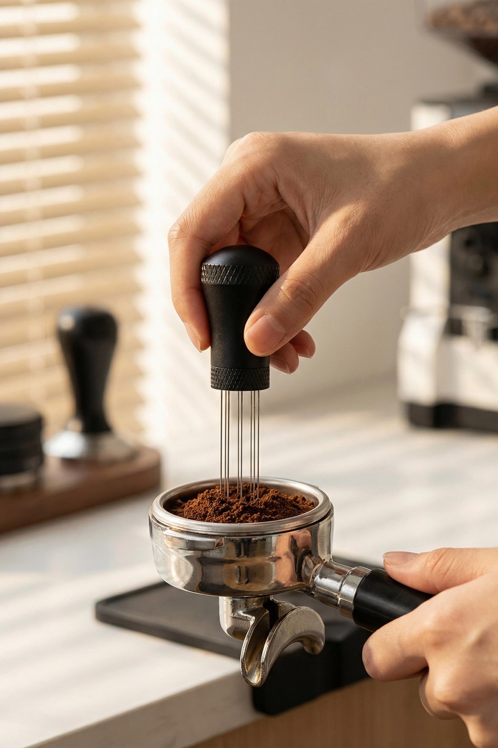 Herramienta de Distribución de - Quality Coffee Equipment reseña y precio