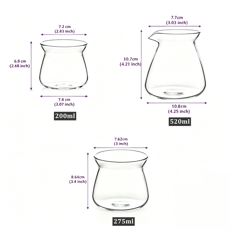Nueva cafetera de cristal de 5 - Coffee Equipment Pour Over reseña y precio