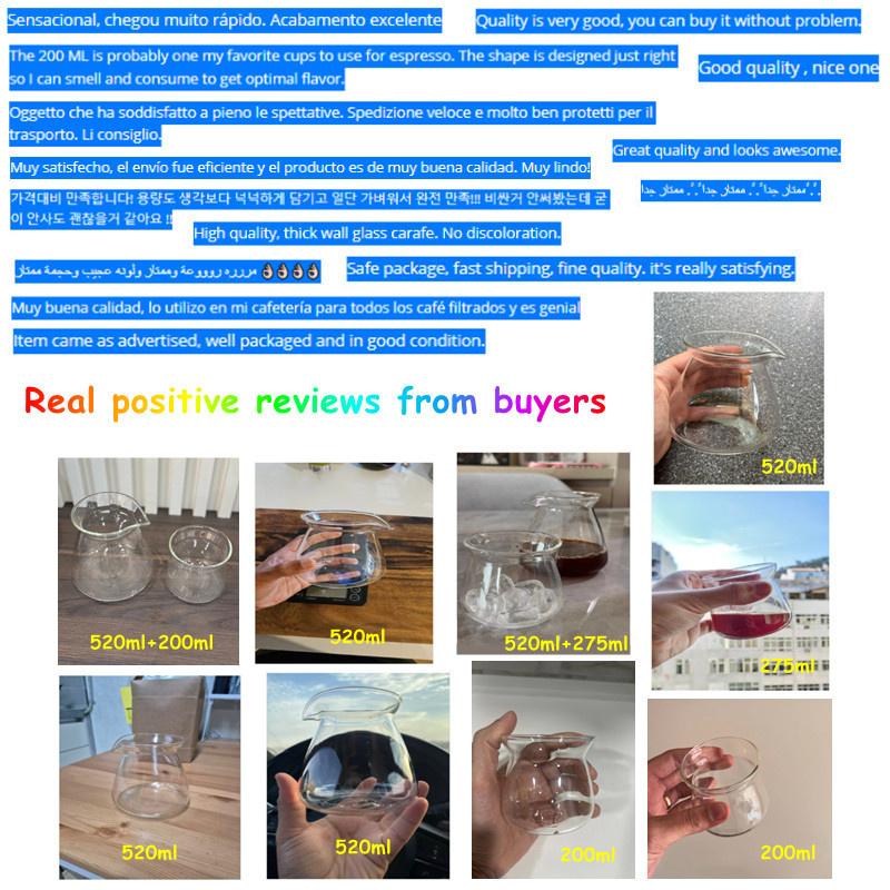 Nueva cafetera de cristal de 5 - Coffee Equipment Pour Over reseña y precio
