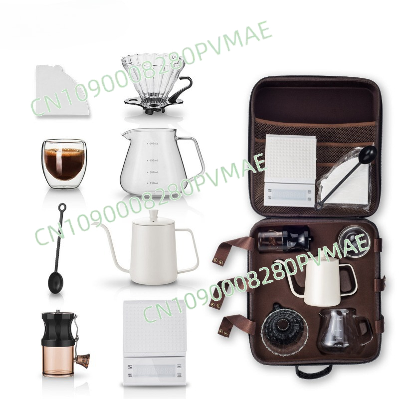 Juego de café para verter a ma - Coffee Equipment Pour Over reseña y precio