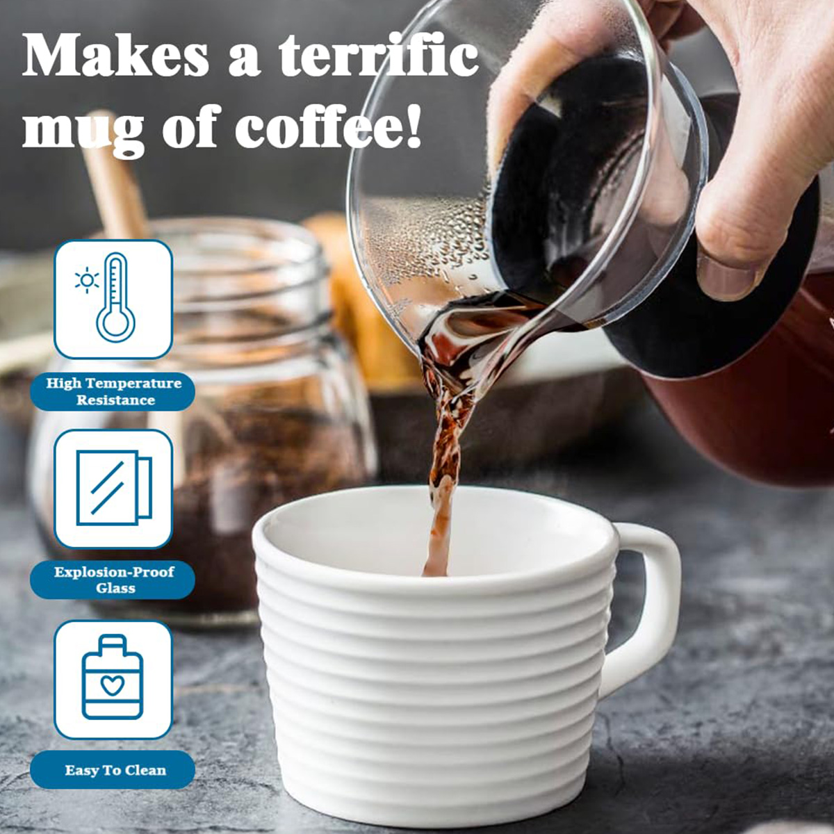Leeseph-cafetera de vidrio con - Coffee Equipment Pour Over reseña y precio