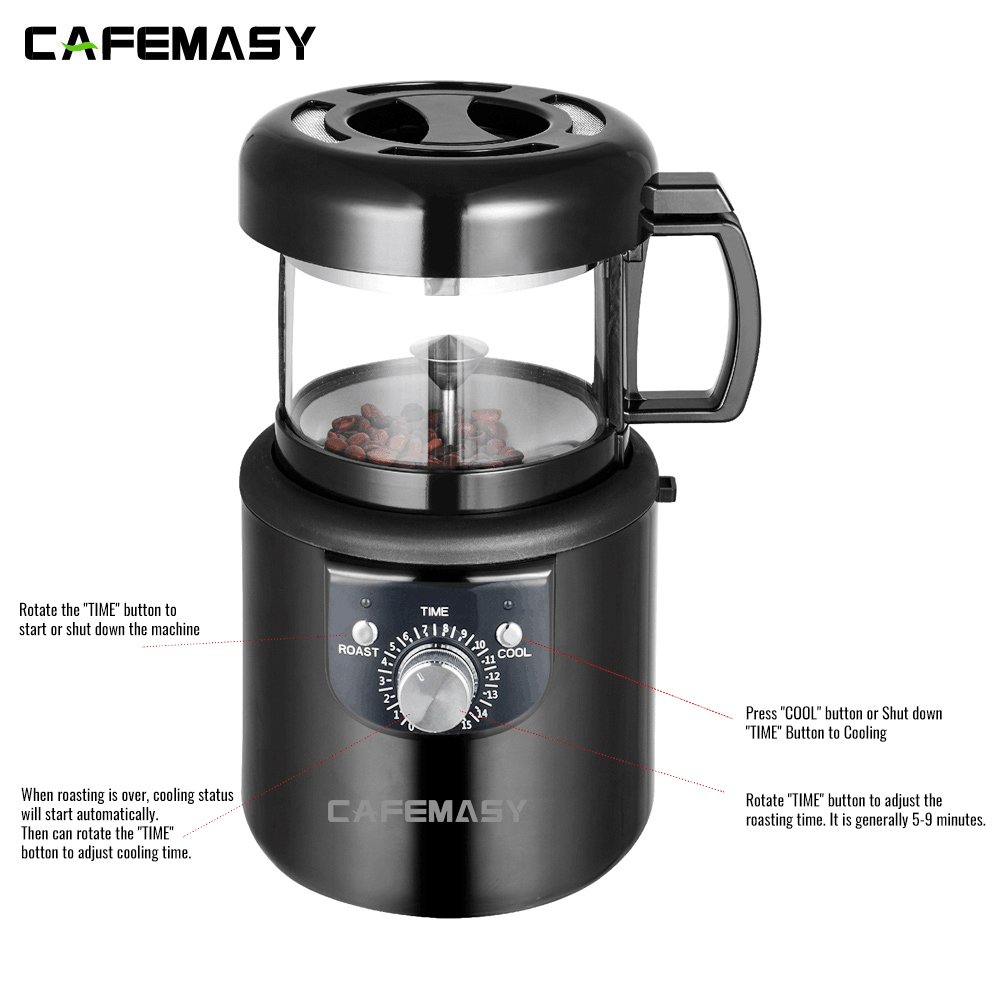 CAFEMASY-tostadora de Café par - Vintage Coffee Equipment reseña y precio