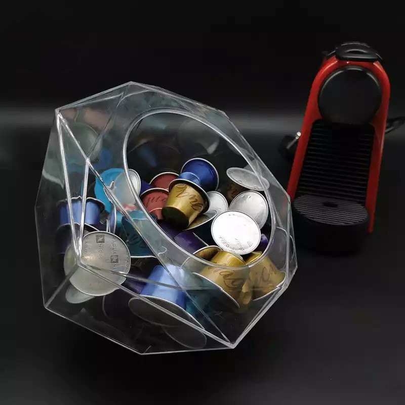 Soporte transparente para cáps - Coffee Equipment Rack reseña y precio