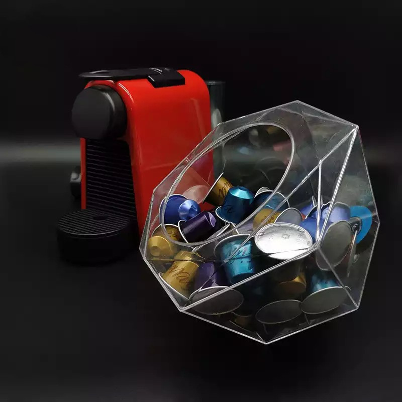 Soporte transparente para cáps - Coffee Equipment Rack reseña y precio