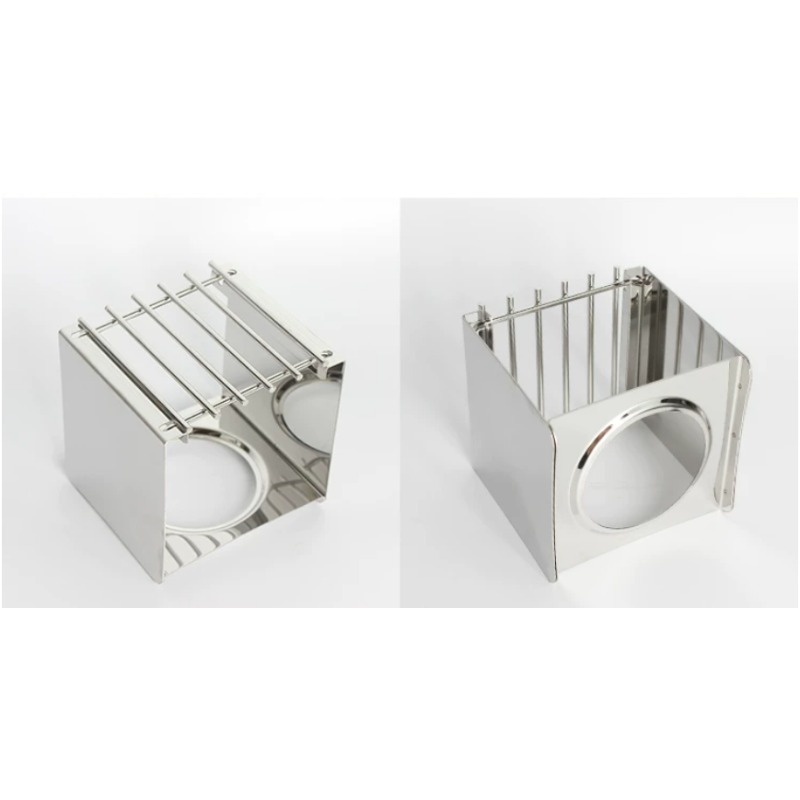 Soporte Cuadrado de Acero Inox - Coffee Equipment For Camping reseña y precio