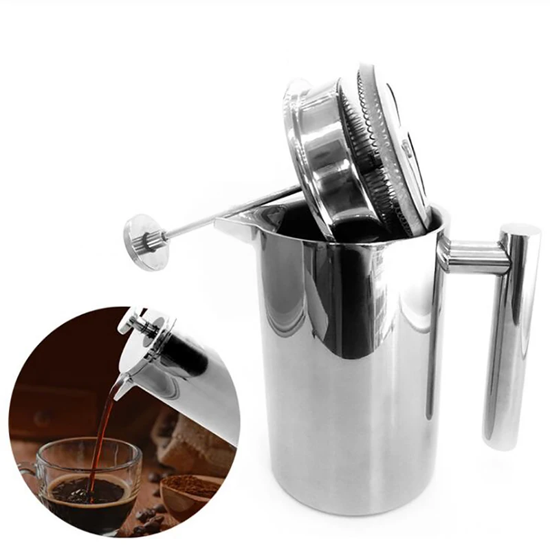 Cafetera Francesa de Doble Par - Coffee Equipment For Camping reseña y precio