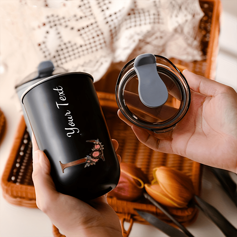 Vaso Personalizado con Inicial - Coffee Equipment For Camping reseña y precio