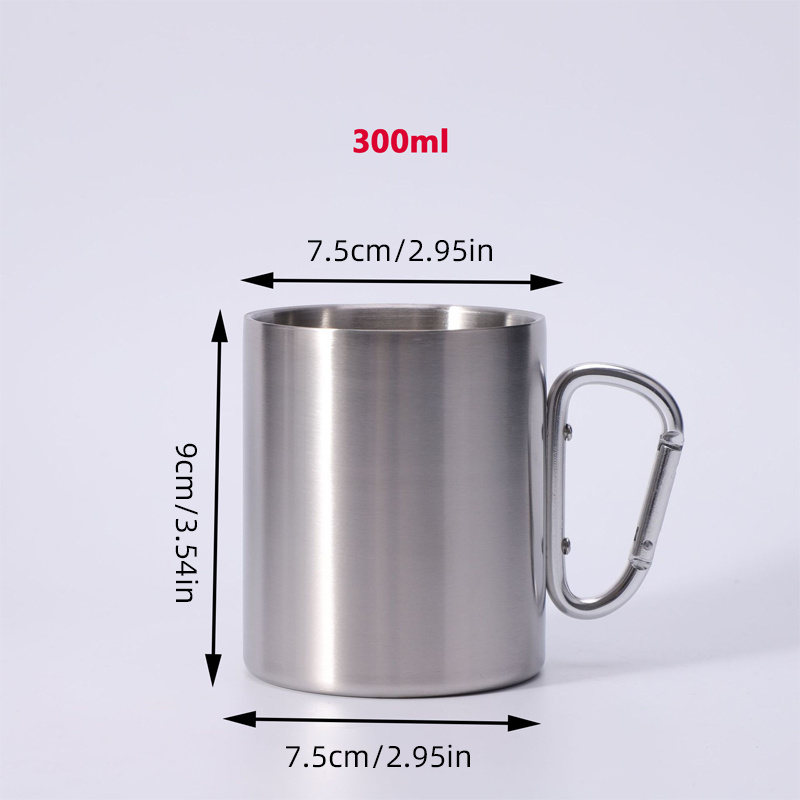 Taza de camping de acero inoxi - Coffee Equipment For Camping reseña y precio