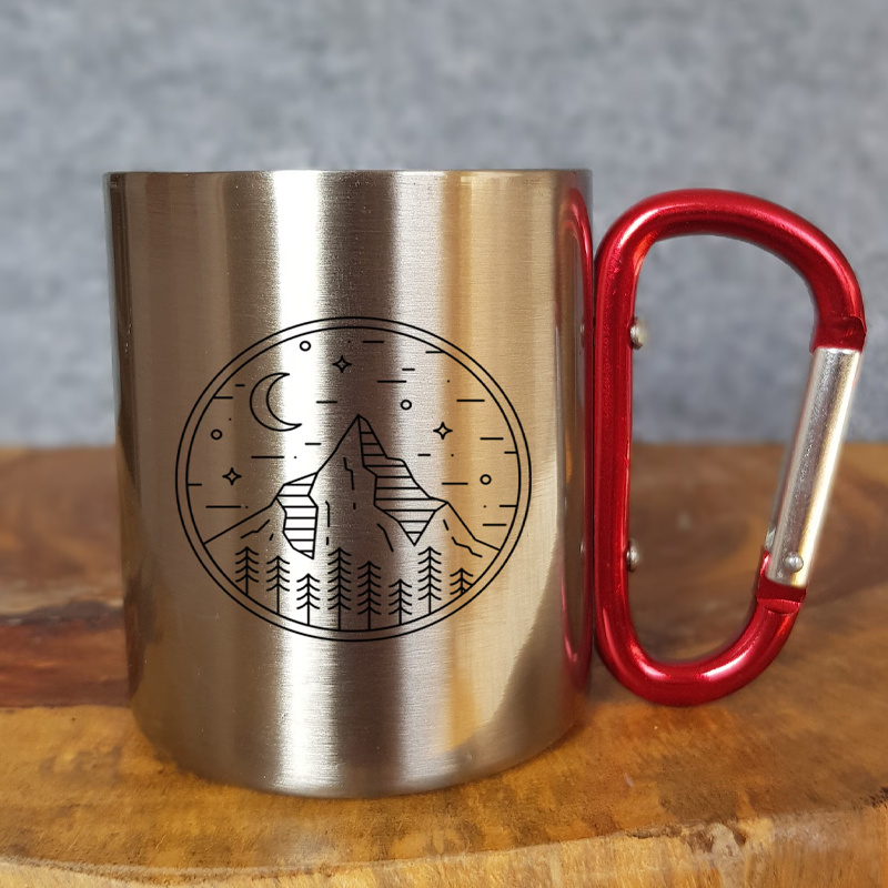 Taza de camping de acero inoxi - Coffee Equipment For Camping reseña y precio
