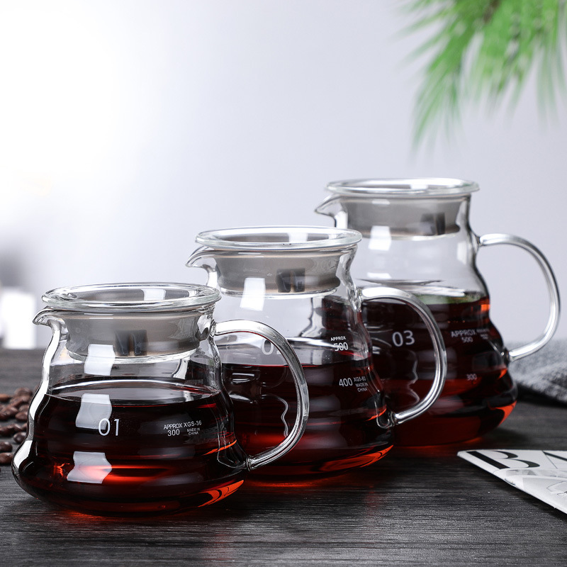 Juego de cafetera de vidrio de - Coffee Equipment For Camping reseña y precio