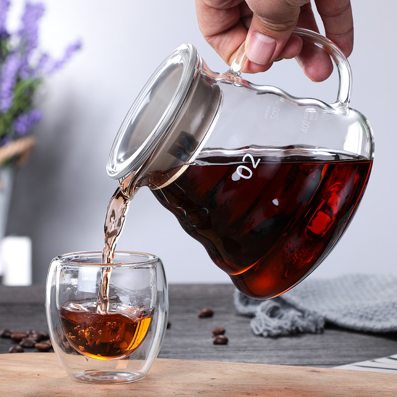 Juego de cafetera de vidrio de - Coffee Equipment For Camping reseña y precio