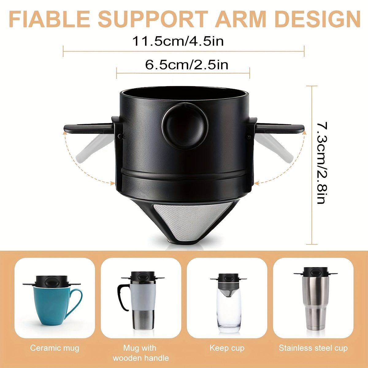 Taza de filtro de café portáti - Coffee Equipment For Camping reseña y precio